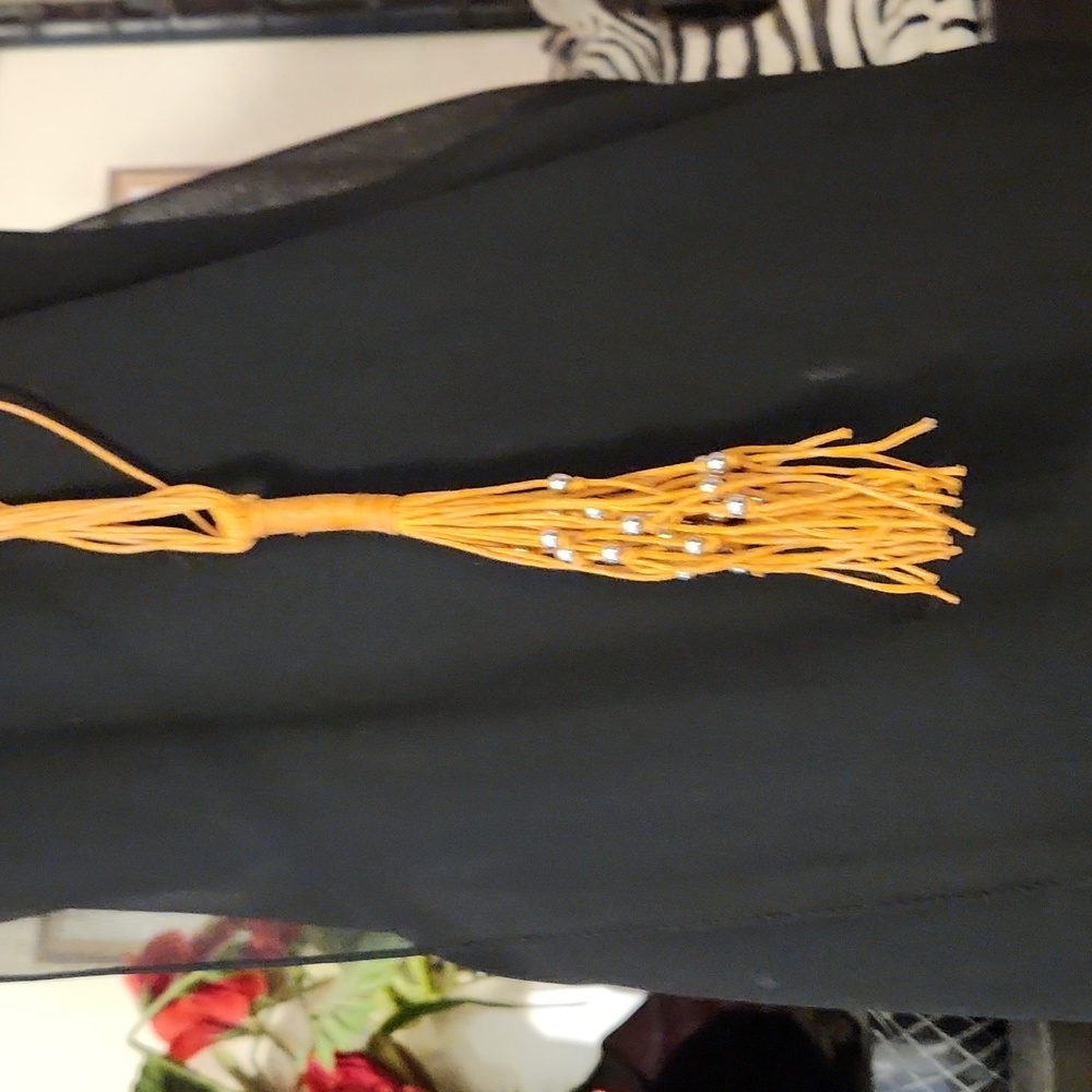 Paparazzi Urban Orange Cord Necklace Set